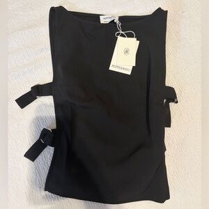 Cherish you buckle Top